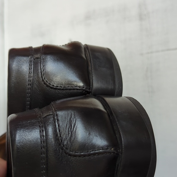 TOD'S LEATHER FLATS SHOES - Picture 6 of 13